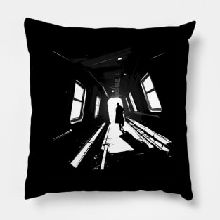 train classic Pillow