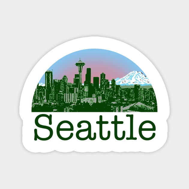 Seattle, the Emerald City Magnet by checkman