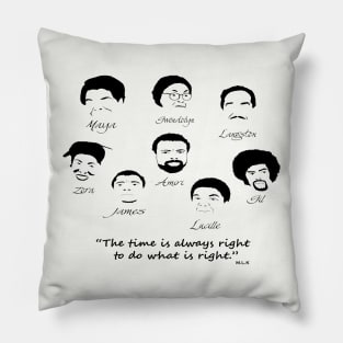 African American Writers Pillow
