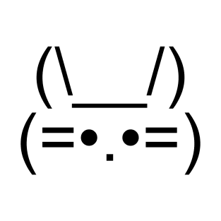 Ascii Kitty Face T-Shirt