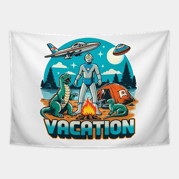 Best Vacation Tapestry by Sacra Studio