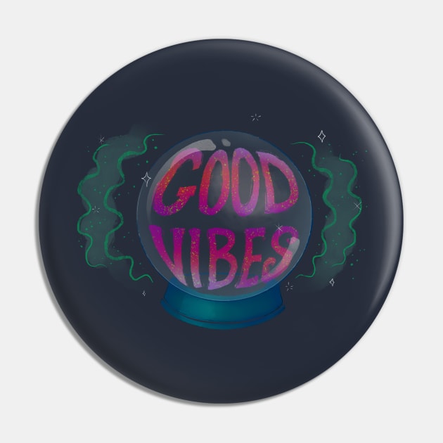 Good Vibes Pin by FindChaos