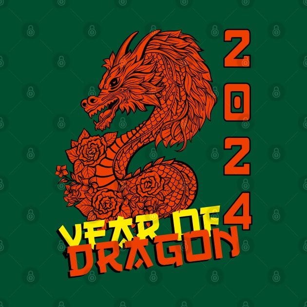 2024, Year of The Dragon. by TaansCreation 