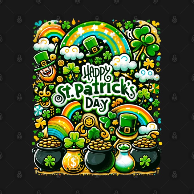 Leprechaun's Treasure Festive Design by vk09design