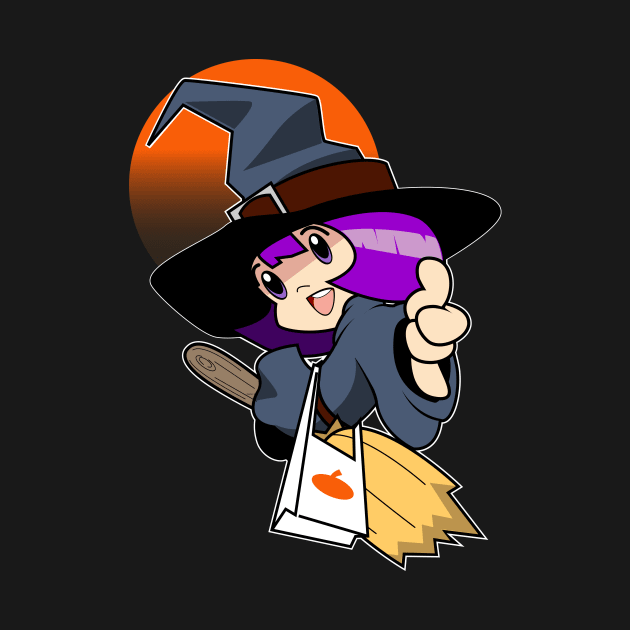 Halloween Witch by Spikeani