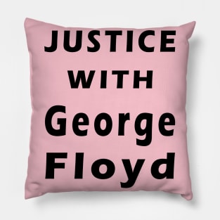 Justice With George Floyd I can't Breathe Pillow