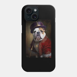 English Bulldog Beefeater Classic Dog Portrait Phone Case