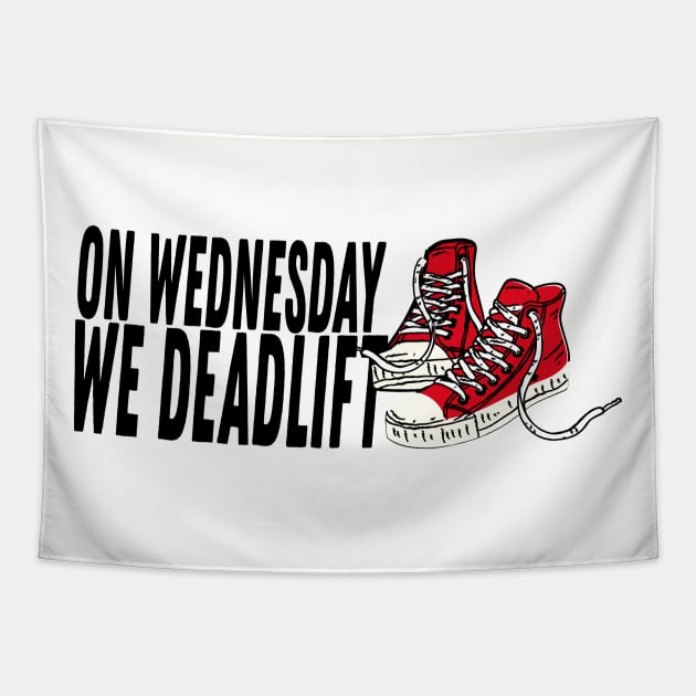 Deadlift Tapestry by PowerliftingT