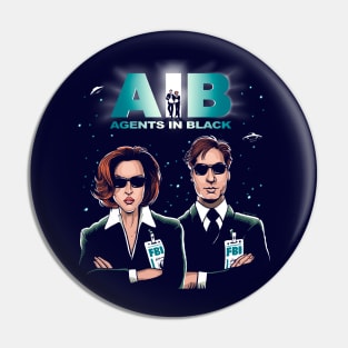 Agents In Black Pin