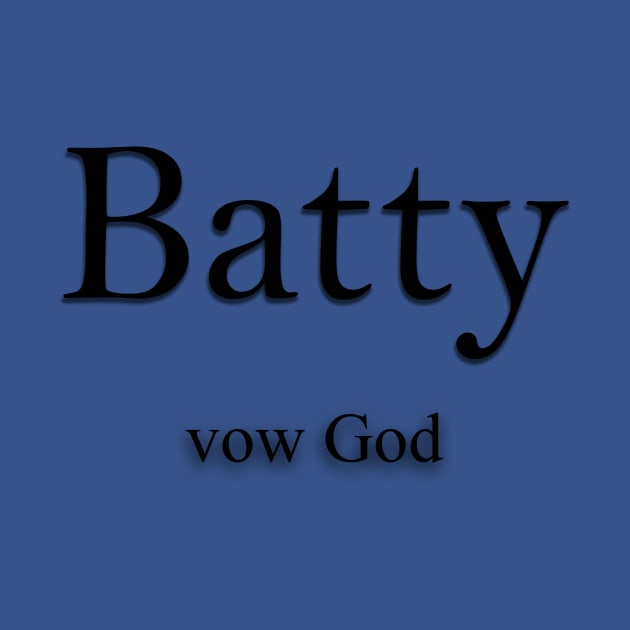 Batty Name meaning by Demonic cute cat