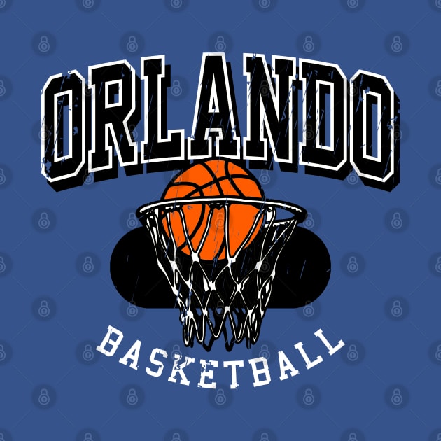 Vintage Orlando Basketball by funandgames