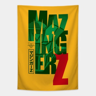 168 Mazinger Z Font Tapestry