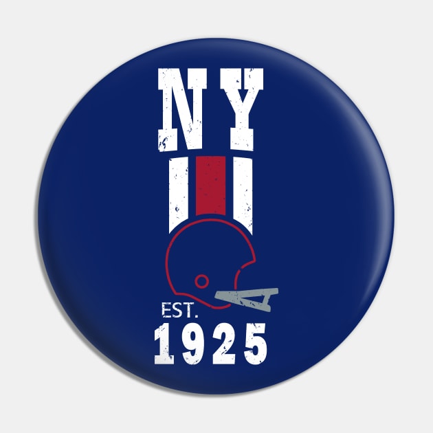 New York 1925 Pro Football Pin by FFFM