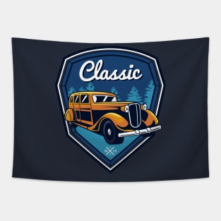 Car Badge Classic Tapestry