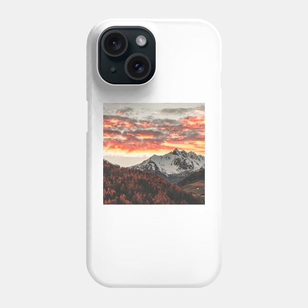 Mountains, Landscape Photography, Forest Art, Nature Photography Phone Case by Nature-Arts