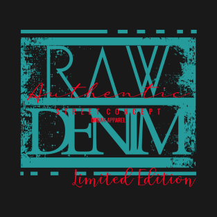 Raw Denim Authentic Urban Apparel T-Shirt