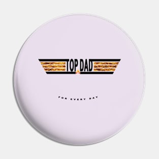 Fathers Day T-Shirt Pin