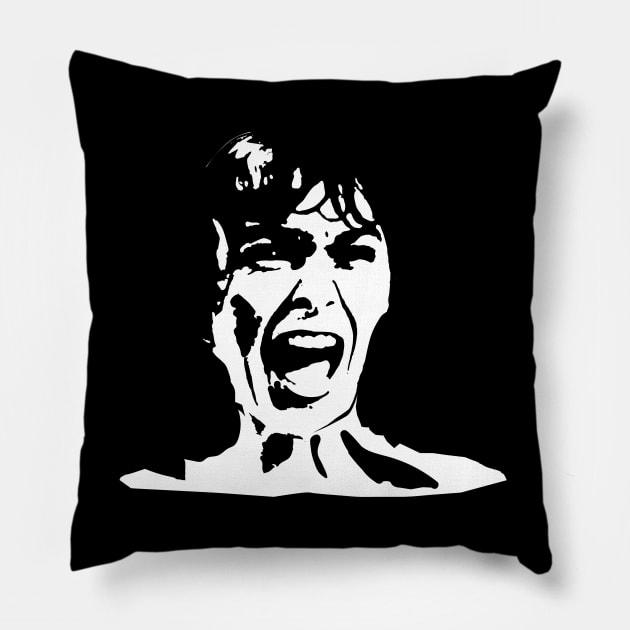 Scream - Movie reference Pillow by Vortexspace