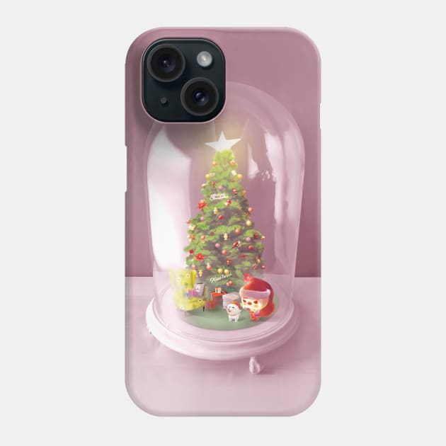 Christmas Bell Jar Phone Case by zkozkohi