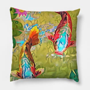 Color of the fish Pillow