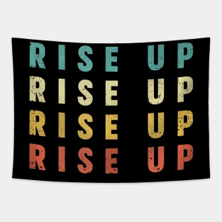 Rise Up Stop Human Trafficking Men Women Retro Vintage Style Tank Top Tapestry