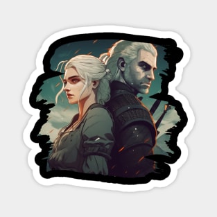 Geralt Of Rivia The Witcher Magnet