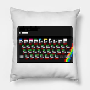 The Rainbow Computer Pillow