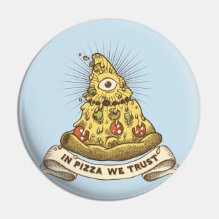 In Pizza we trust Pin