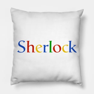 Sherlock Google Pillow