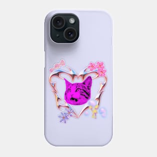 Valentine Cat  - Ugly Shirt Collection Phone Case