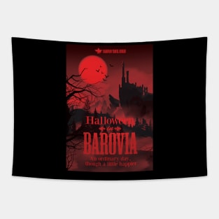 Halloween in Barovia red version Tapestry