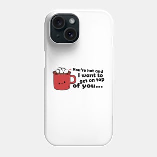 You're hot, little marshmallow! Phone Case