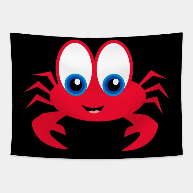 Crab Tapestry by Wickedcartoons