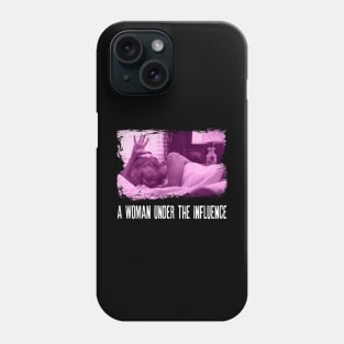 Gena Rowlands' Powerful Performance Under the Influence Vintage T-Shirt Collection Phone Case