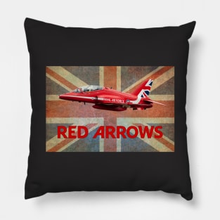 The Red Arrows and The Union Jack Pillow