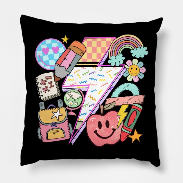 Back to School 2nd Grade Awesome Second Grader Looks Like Pillow by KRMOSH