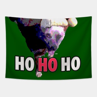 Cattle Dog Christmas Tapestry