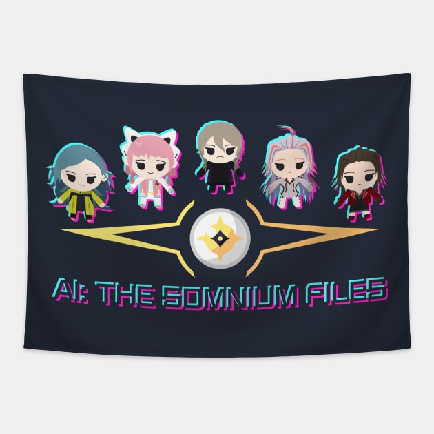 Chibi Somnium Files Tapestry by Maxigregrze