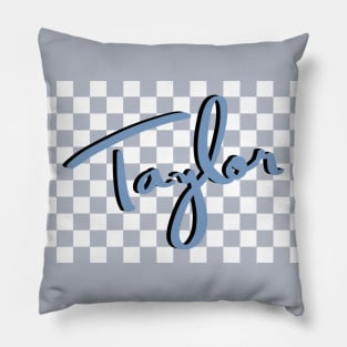 Taylor Checkerboard (1989) Pillow