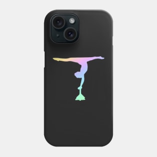 An Acrobat doing a split handstand on blocks Phone Case