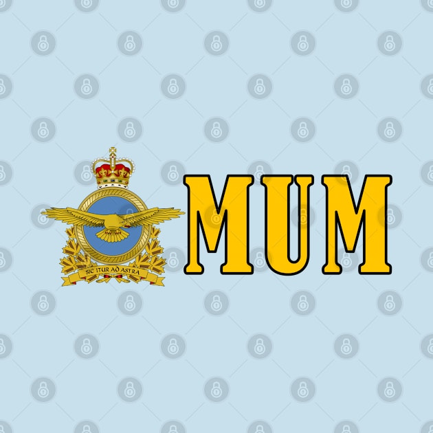 Bold design for anyone whose Mum or Dad serves in the Canadian Armed Forces by The Rag Trade 2021