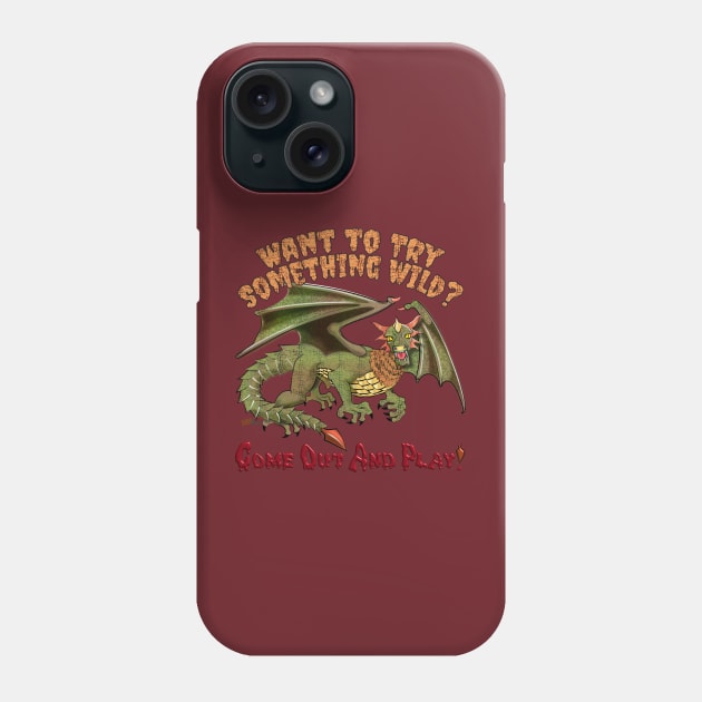 Green Dragon Phone Case by NN Tease