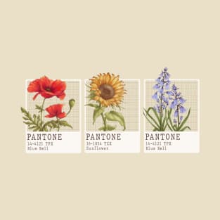 Pantone flowers T-Shirt