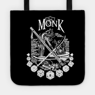 RPG Class Series: Monk - White Version Tote