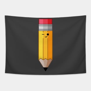 Winking Pencil Tapestry