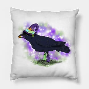 Witchy Crow Pillow