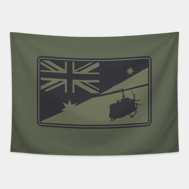 RAAF UH-1 Iroquois Tapestry by TCP