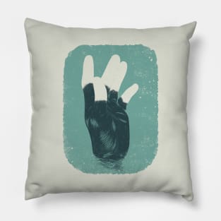 The Beast and Dragon, Adored (art print) Pillow