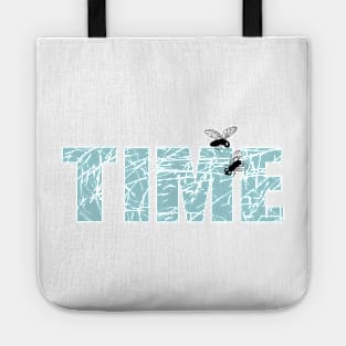 TIME FLIES Tote