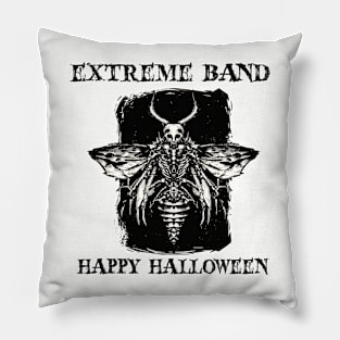 extreme band. happy halloween Pillow